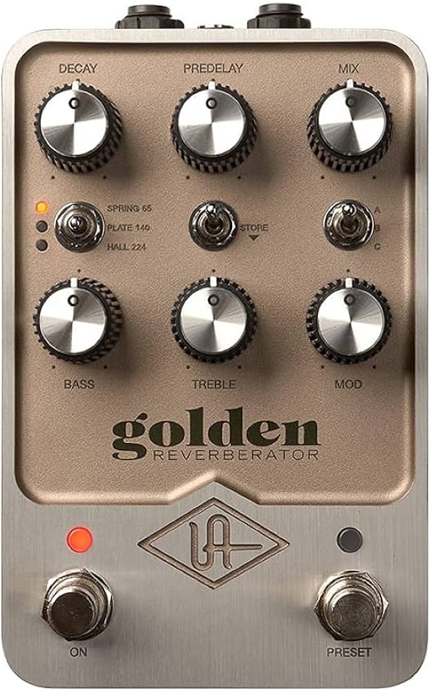 Amazon | UNIVERSAL AUDIO UAFX GOLDEN Reverberator UAFXシリーズ 6.5