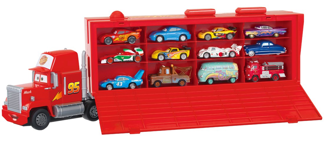 Amazon | トミカ カーズ たくさんのせよう!大きなマック | ミニカー