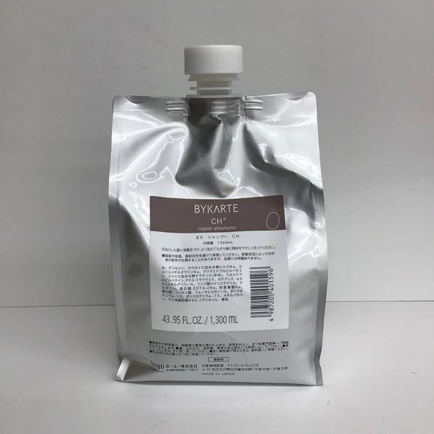 Amazon | ホーユー BYKARTE バイカルテシャンプーCH+ 1300ml レフィル