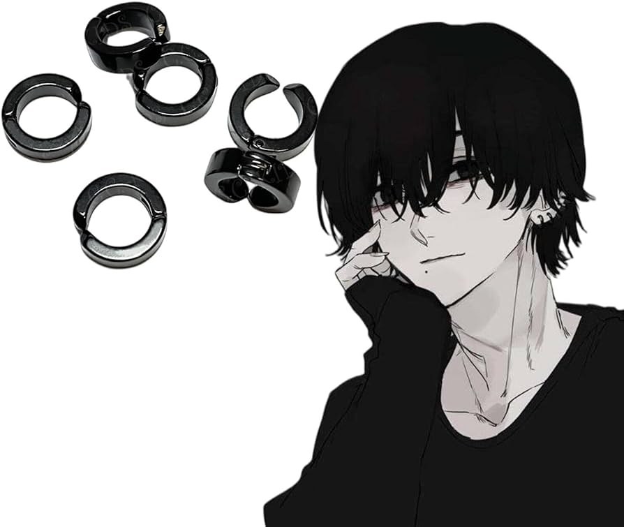 Amazon.co.jp: 吉田ヒロフミ 耳飾り チェンソーマン イヤリングコス レ