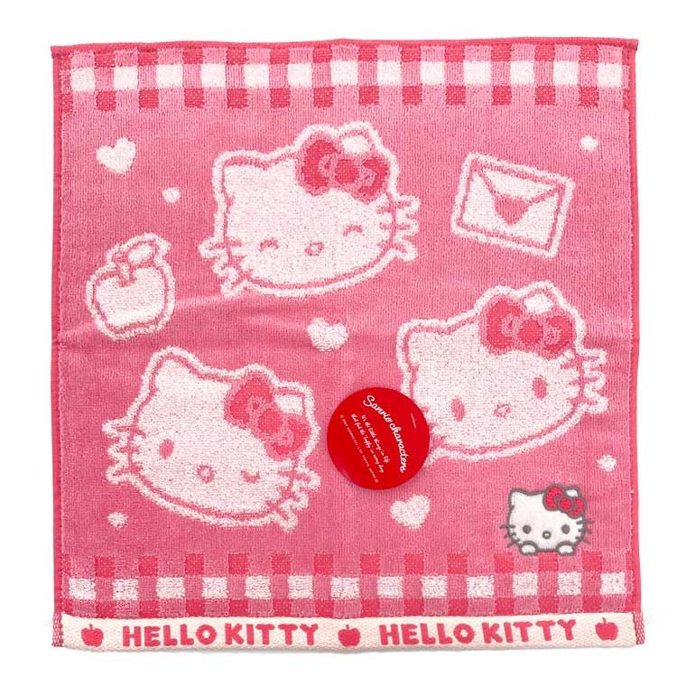 Amazon｜林(Hayashi) ハンドタオル 約34×35cm サンリオ ハローキティ