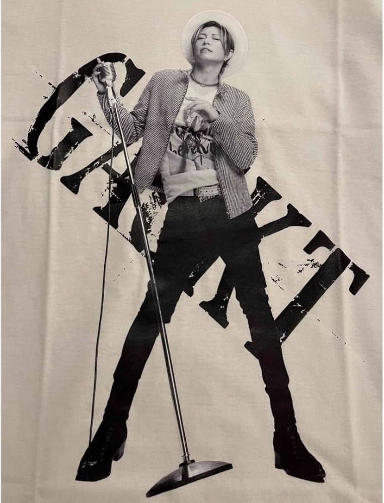 Amazon.co.jp: GACKT☆LAST SONGS 2024 ダイヤモンド席限定特典 白T