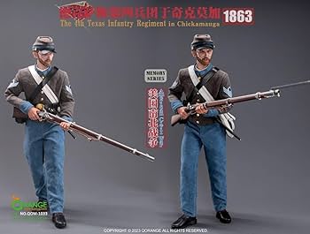 Amazon.co.jp: QORANGE QOTOYS 1/6 アメリカ南北戦争 南軍 第4テキサス