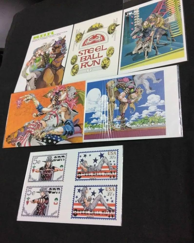 Amazon.co.jp: ジョジョ展 スティールボールラン ポストカード