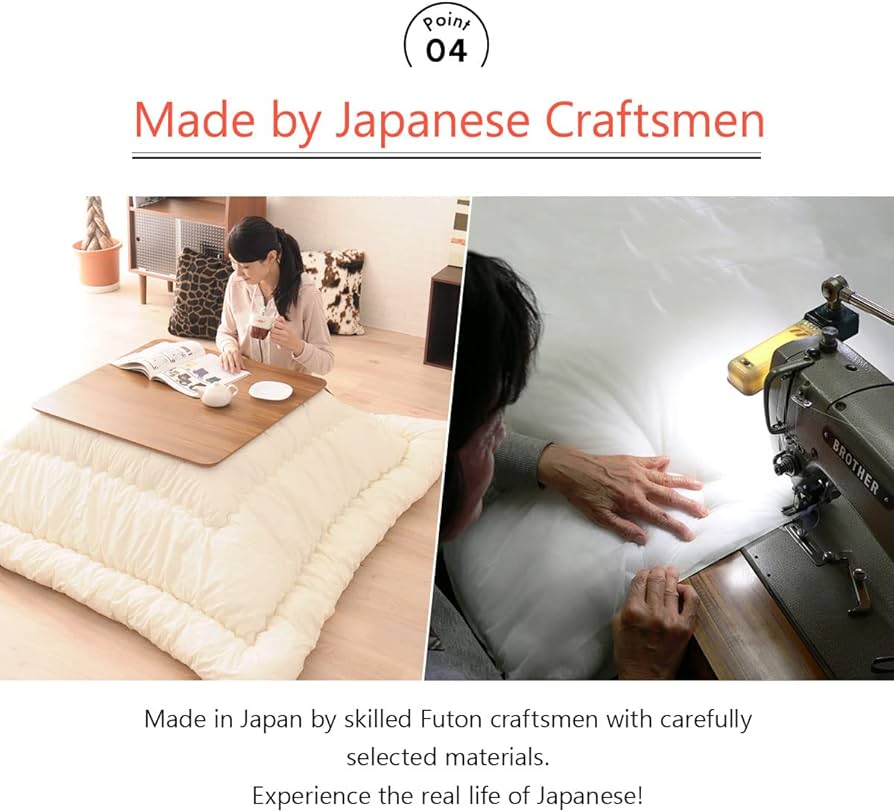 Amazon.com: EMOOR Washable Kotatsu Futon Comforter (Uncovered