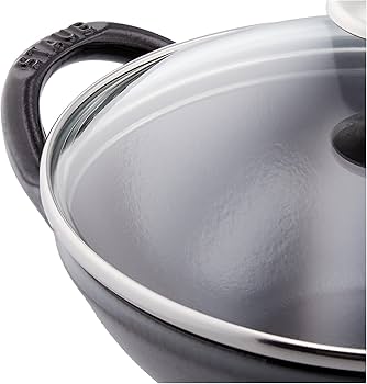 Amazon｜【アウトレット】 staub ストウブ 「 ベビー ウォック グレー