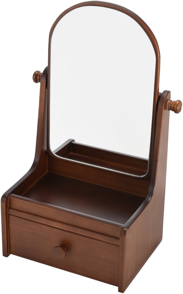 Amazon｜茶谷産業 Made in Japan 木製ミニドレッサー 姫鏡台 20-106