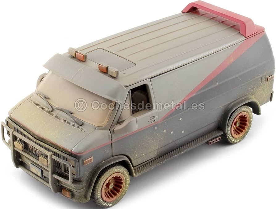 Amazon.com: Greenlight 1983 GMC Vandura Van Weathered Version with
