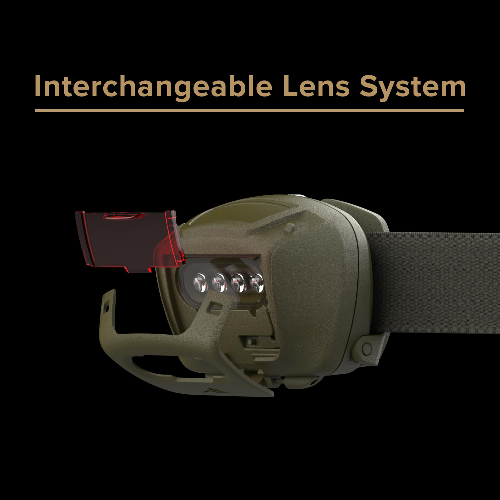 Amazon.co.jp: Princeton Tec LEDヘッドライト QUADタクティカル OD