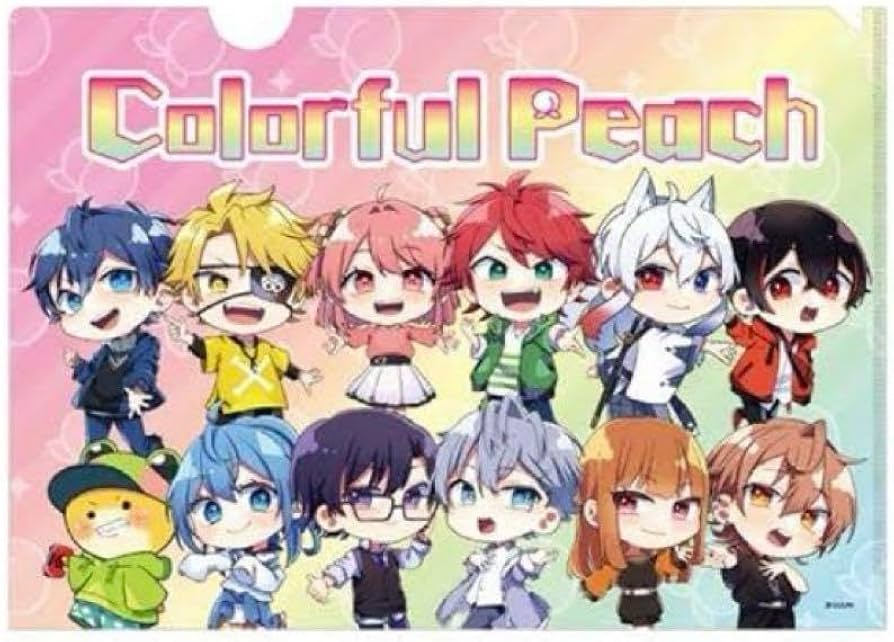 Amazon.co.jp: カラフルピーチ クリアファイル2023 B 全員集合 から