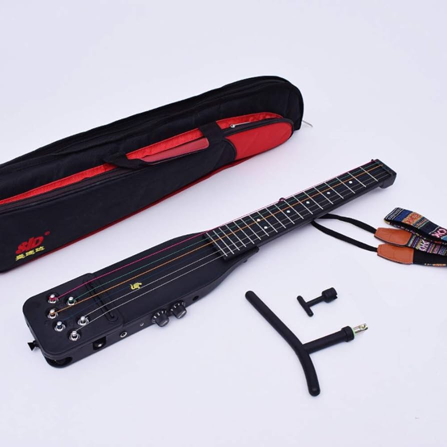 Amazon | トラベルギター、エレクトリックサイレントギター18フレット