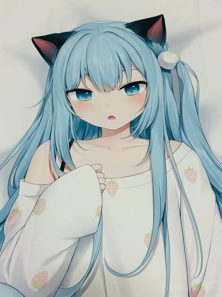 Amazon.co.jp: 正規品 甘城なつき Nachoneko 猫羽 雫 抱き枕カバー