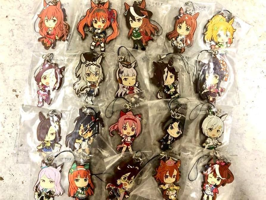 Amazon.co.jp: ウマ 娘 ラバーストラップ ラバーチャーム : ファッション