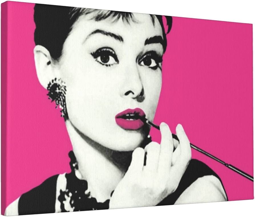 水彩画手描【藤の木の下で戯れる女性】縦72X横幅60センチ