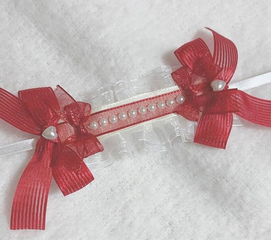 181】ぬいぐるみ ぬい服 おまんじゅう ヘッドドレス【白 黒 赤 パンダ