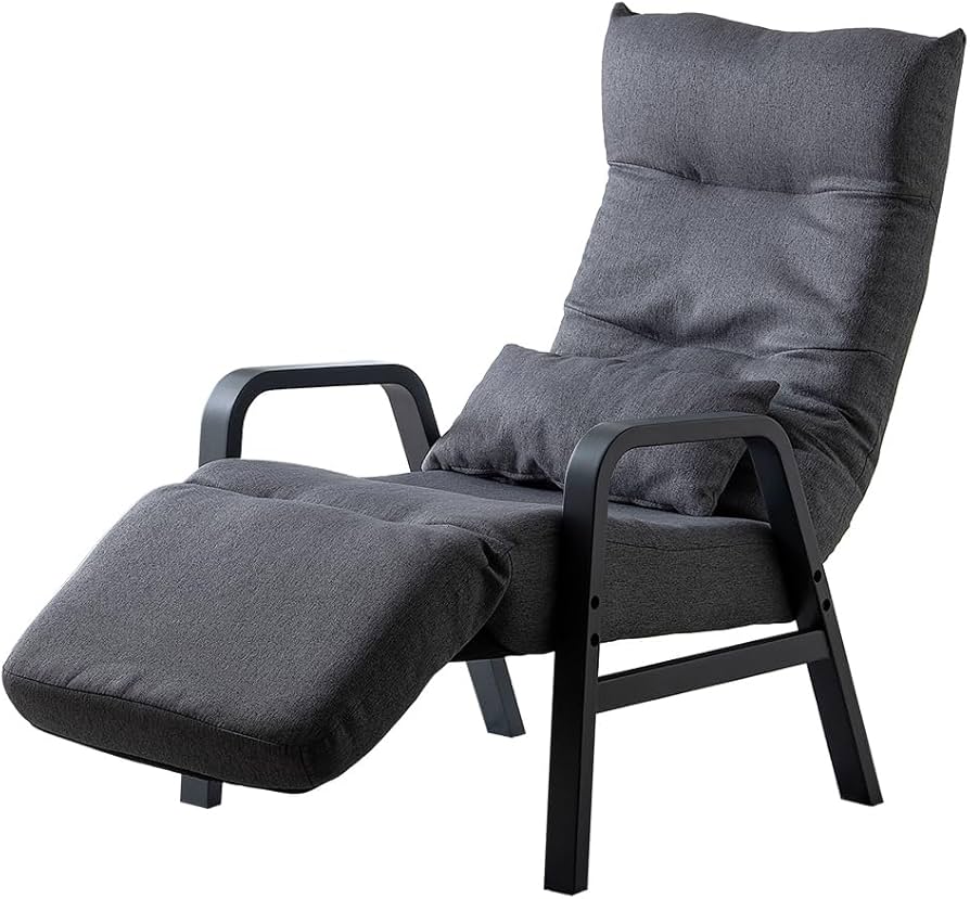 Amazon.co.jp: アイリスオーヤマ ウッドアーム リクライニングチェア