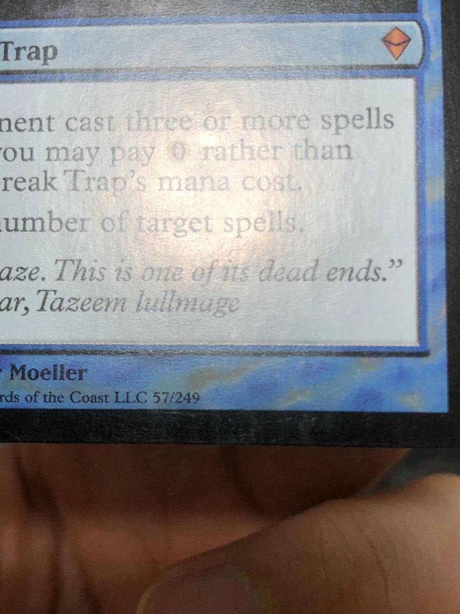 Amazon.co.jp: [MTG][英語FOIL] 精神壊しの罠/Mindbreak Trap [ZEN