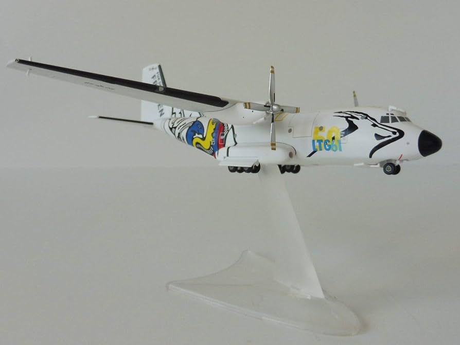 Amazon | Herpa Wings 1/200 完成品 ドイツ Transall C-160 LTG 61