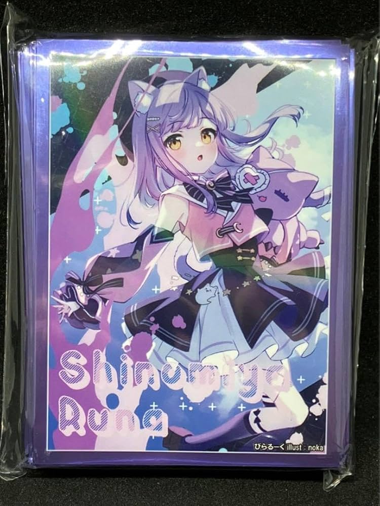 Amazon.co.jp: 紫宮るな カードスリーブ ぶいすぽっ！ ぶいすぽ VGGC