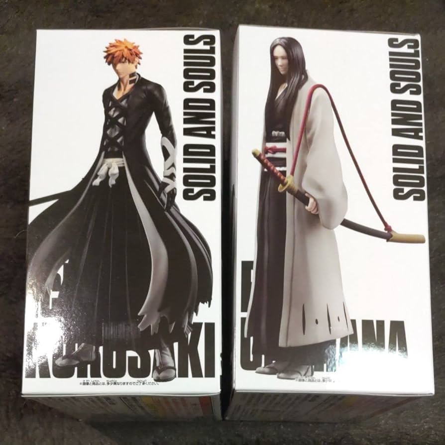 Amazon.co.jp: BLEACH 黒崎一護 卯ノ花烈 2体セット（ ）ダンボール