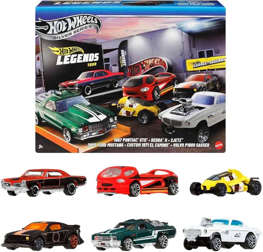 Amazon.com: Hot Wheels 1:64 Scale Die-Cast Toy Cars and Trucks Set