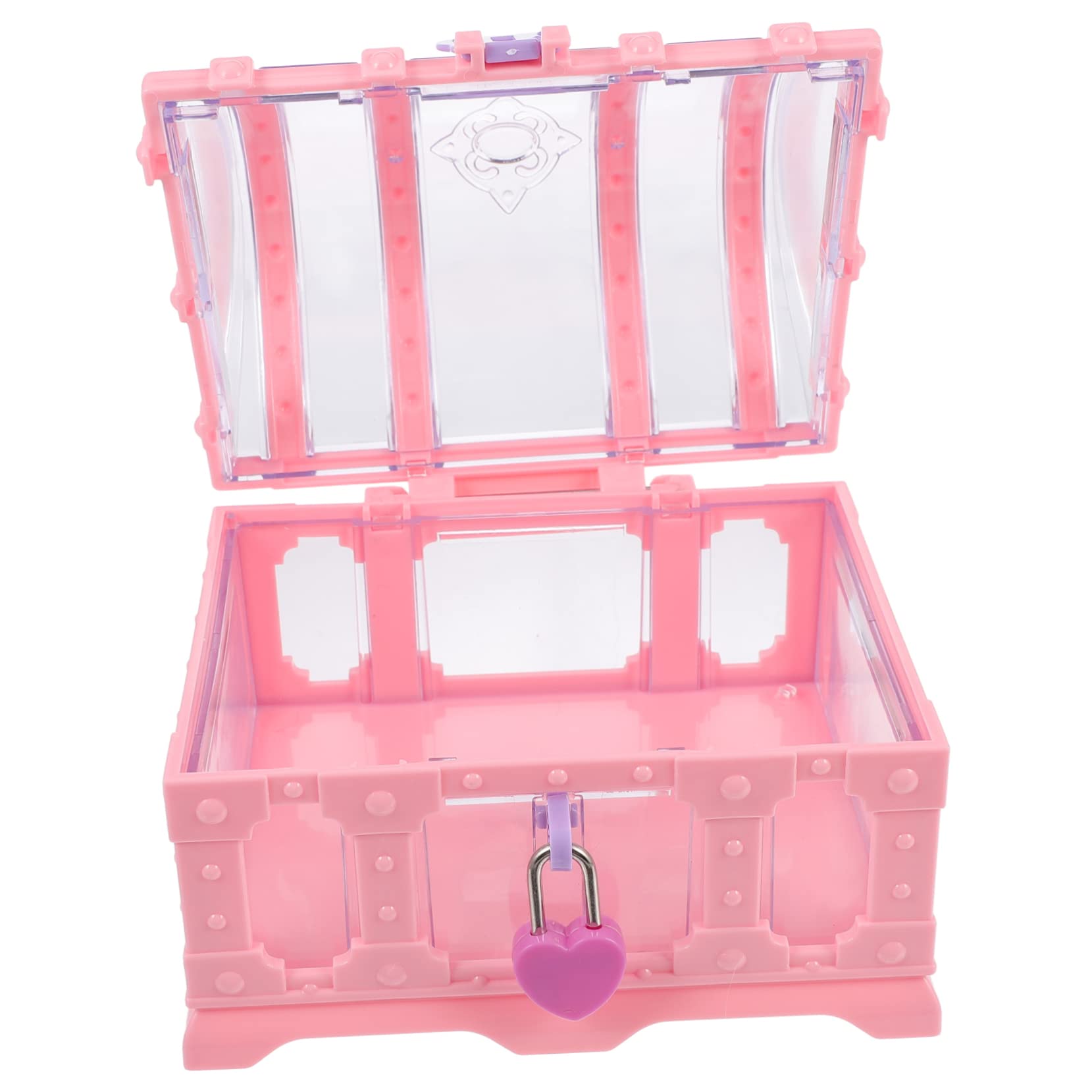 Amazon.co.jp: 1 セット 鍵付き収納ボックス cute color box ｼﾞｭｴﾘｰ