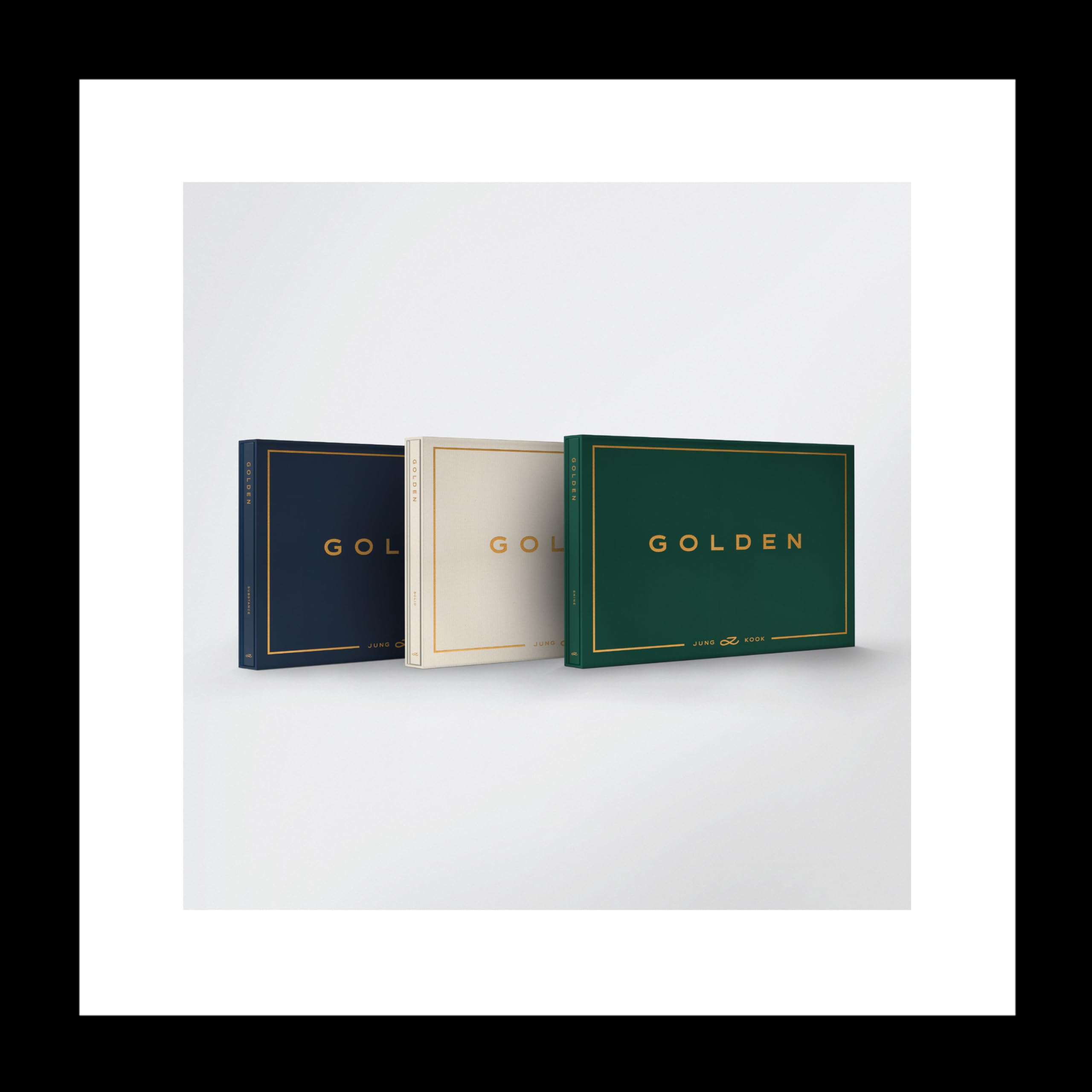 Amazon.com: BTS Jungkook Golden 1st Solo Album Standard Random