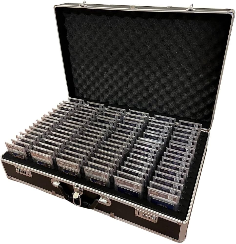 Amazon | [AiO JAPAN] カード用 psa アタッシュケース カード用 96枚