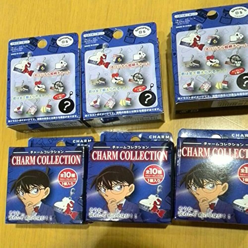 Amazon.co.jp: USJ限定 名探偵コナン チャームコレクション 6個セット