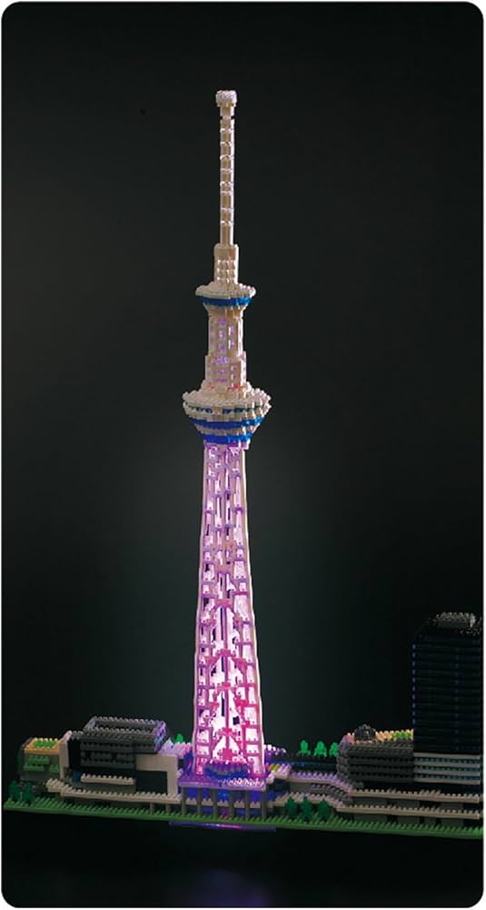 Amazon.co.jp: カワダ(Kawada) ナノブロック 東京スカイツリー(R