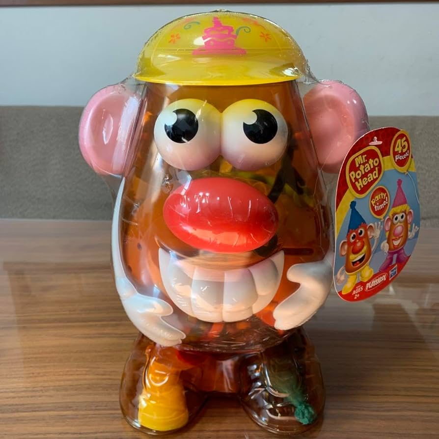 Amazon.co.jp: Mr. Potato Head Container 45 Piece : Toys & Games
