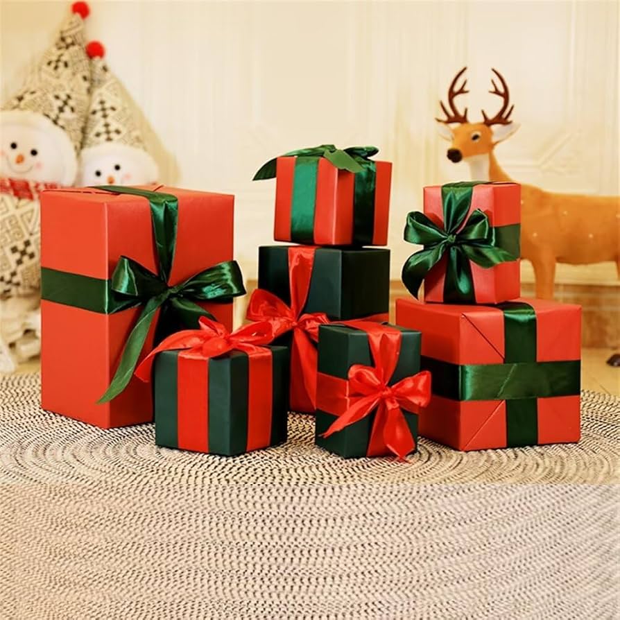 Amazon | クリスマス飾りセット ボックス プレゼントボックス