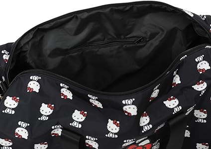Amazon.com: Hello Kitty AOP in Nylon with PU Accents Duffle Bag