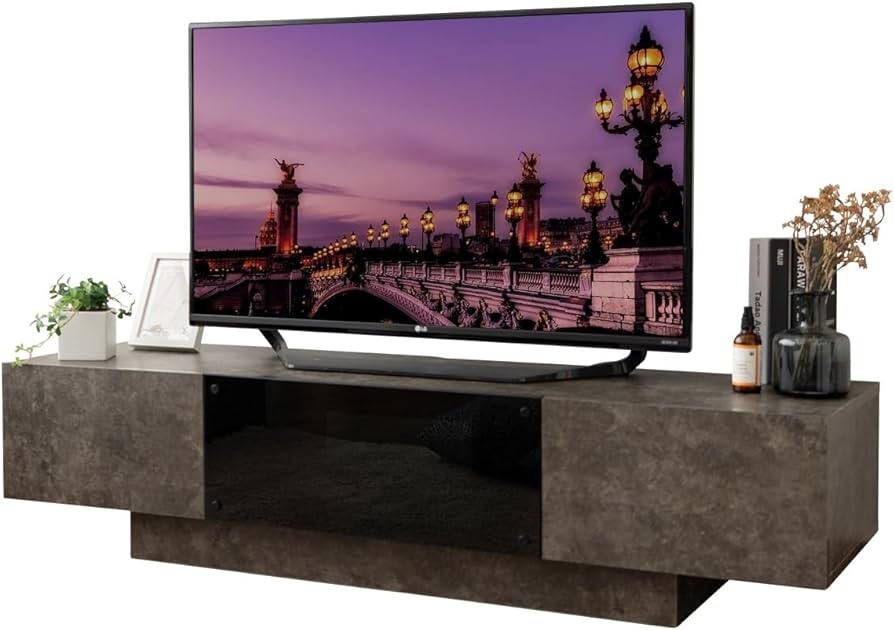 Amazon｜エムール テレビ台 幅150cm ストーングレー HEIM 32～58インチ