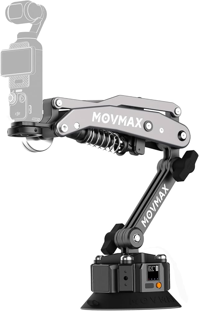 Amazon.com : MOVMAX Blade Arm Solar Electronic Suction Cup Mount