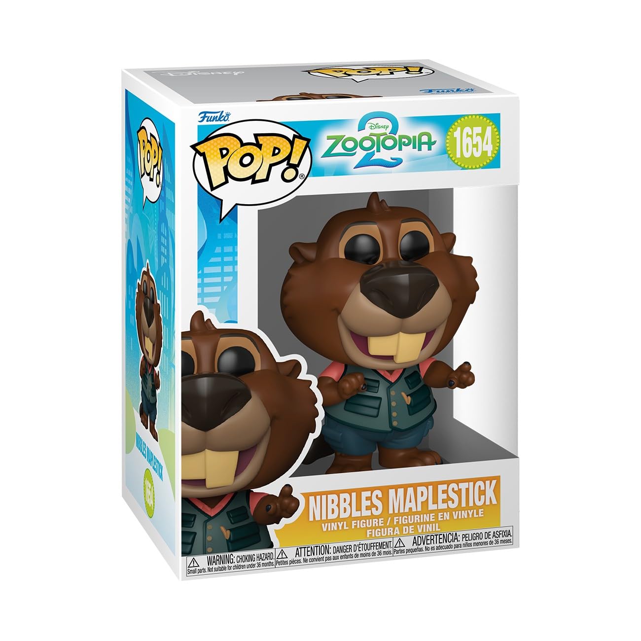 Funko Pop! Disney: Zootopia 2 - Nibbles Maplestick - Koleksiyonluk