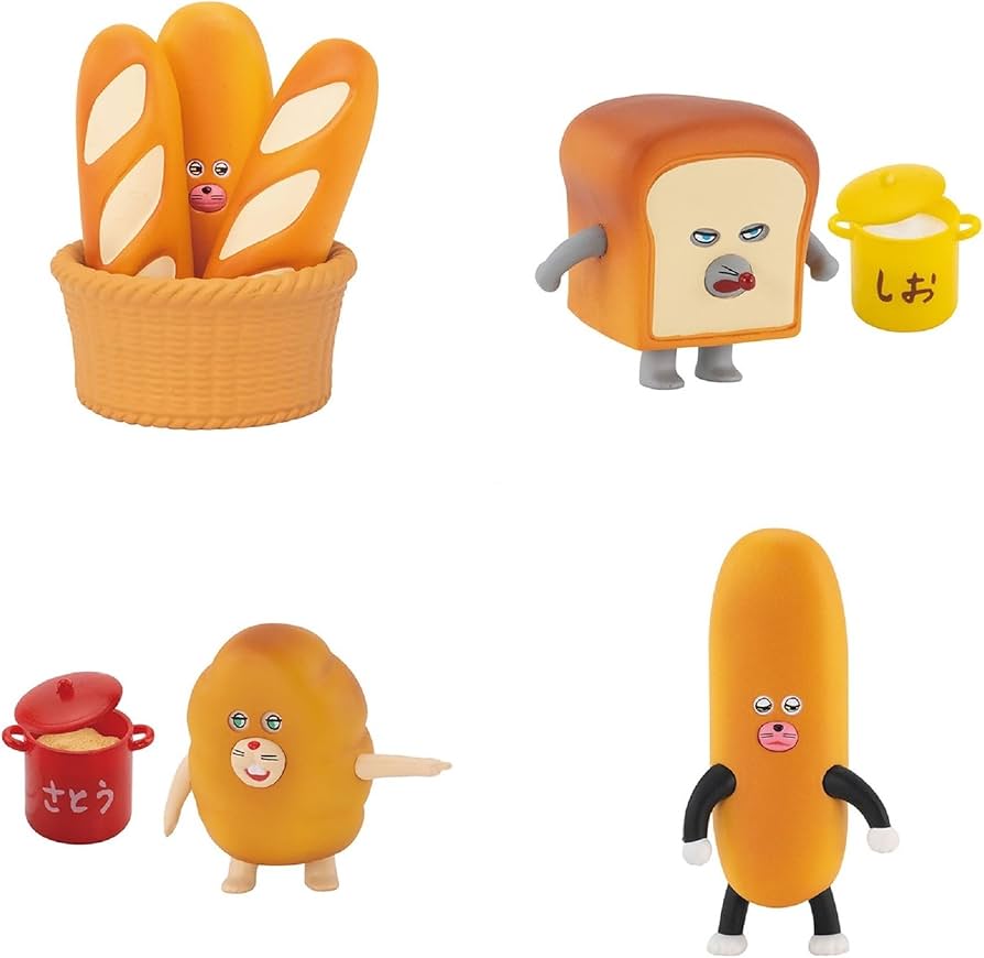 Amazon | パン*どろぼう フィギュアコレクション だい3だん 【4種