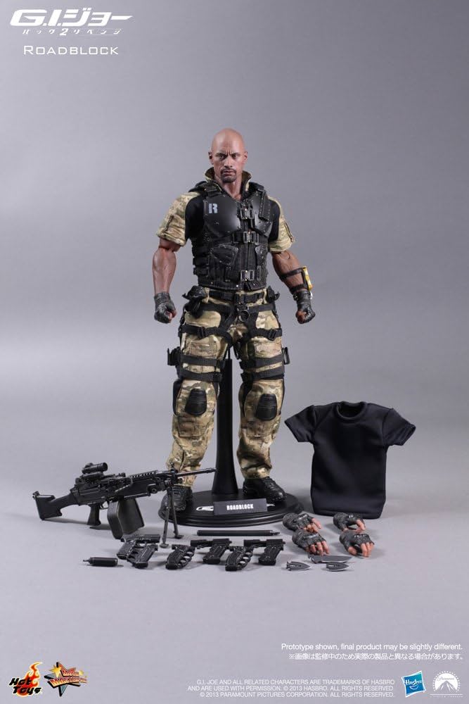 Amazon.com: Hot Toys GI Joe Retaliation 1/6 scale figure Roadblock