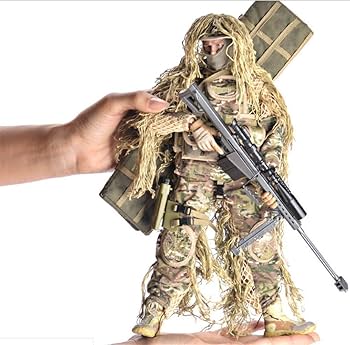 Amazon.co.jp: シミュレーションミリタリー12インチ狙撃アクション