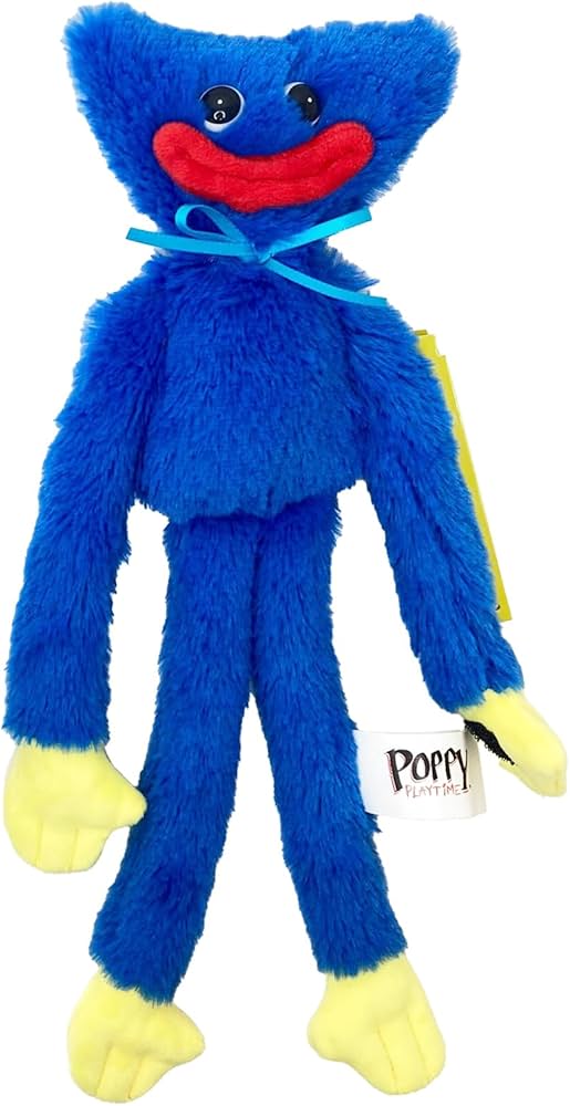 公式ライセンス商品】Poppy Playtime ぬいぐるみ Huggy Wuggy(スマイル