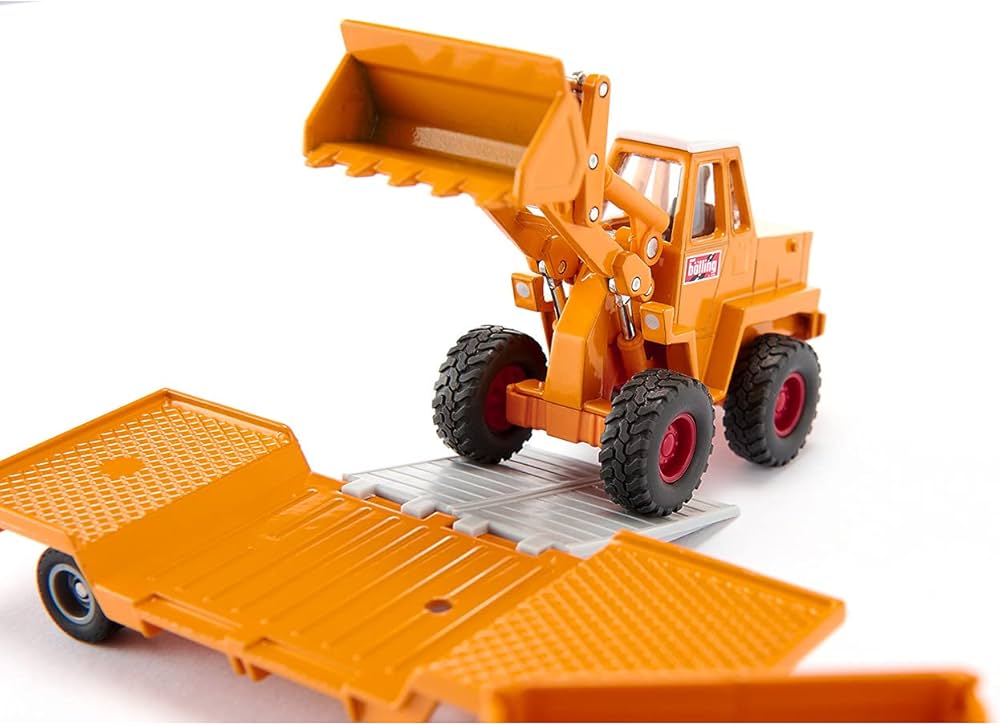 siku 4117, Mercedes-Benz 710 with Wheel Loader Kramer 411 Bölling