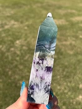 Amazon.co.jp: エンジェルフェザーフローライト タワー フローライト