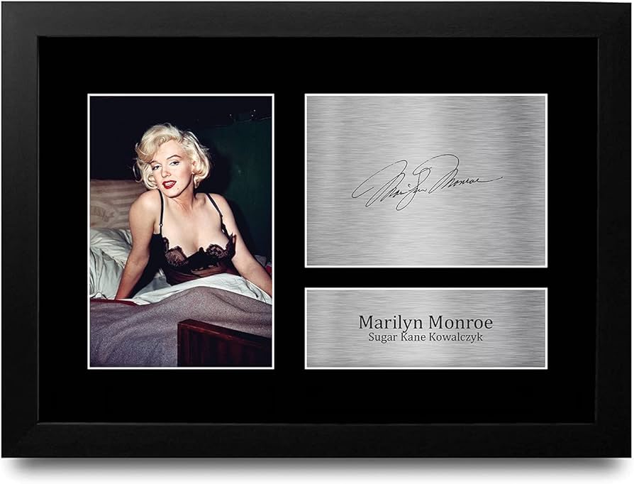 Amazon.co.jp: HWC Trading FR A4 マリリン・モンロー Some Like It