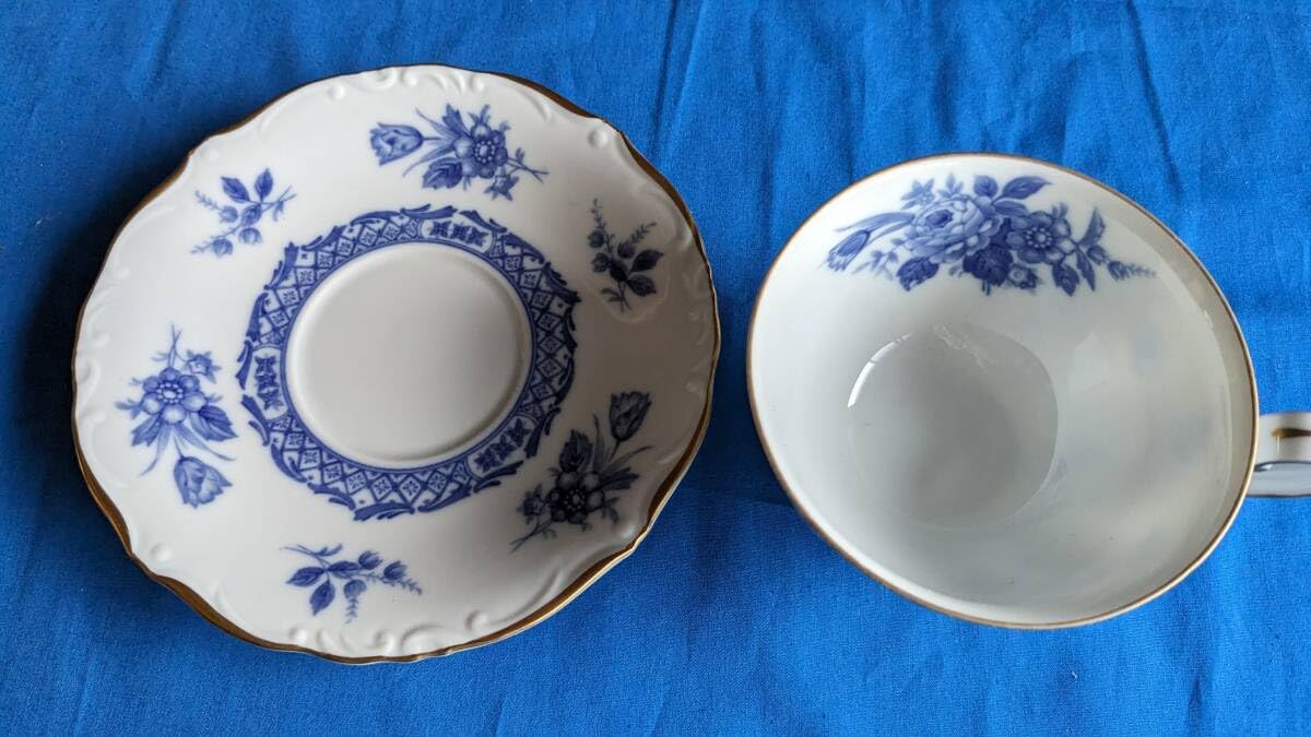 Amazon.co.jp: Rare Rosary YAMATO JAPAN 1868 Coffee Cup & Saucer