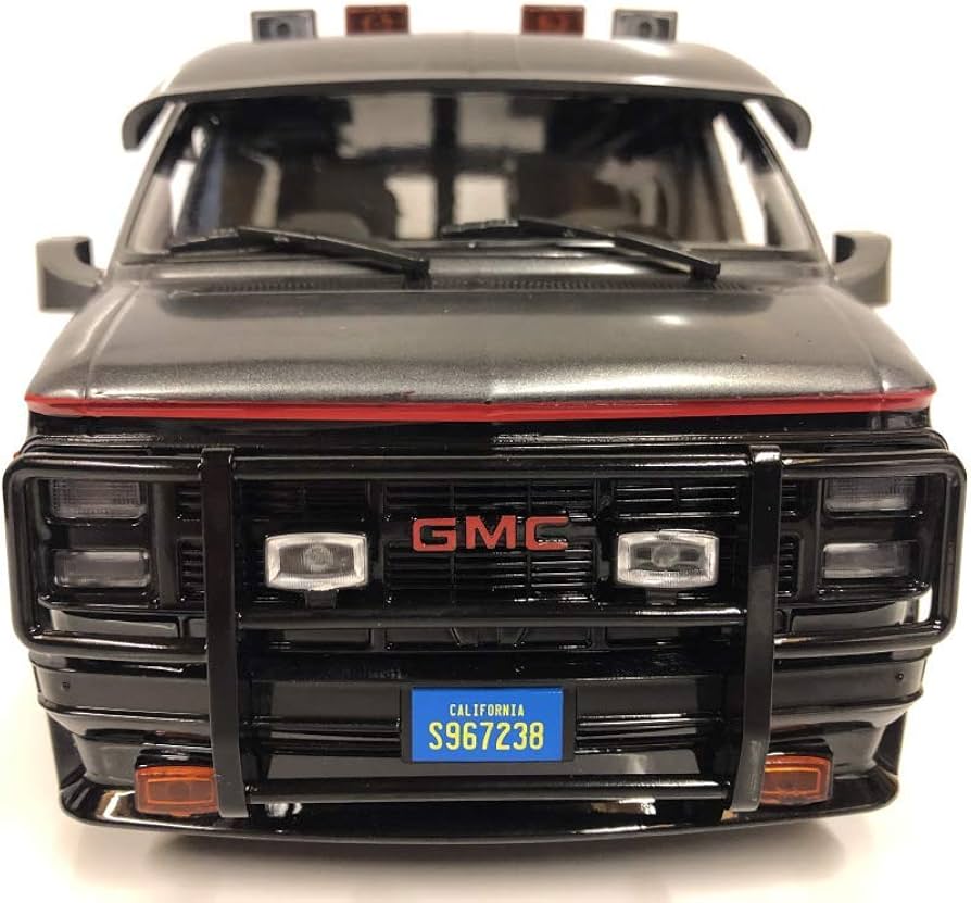Amazon.co.jp: 1/18 グリーンライト GREENLIGHT The A TEAM 1983 GMC
