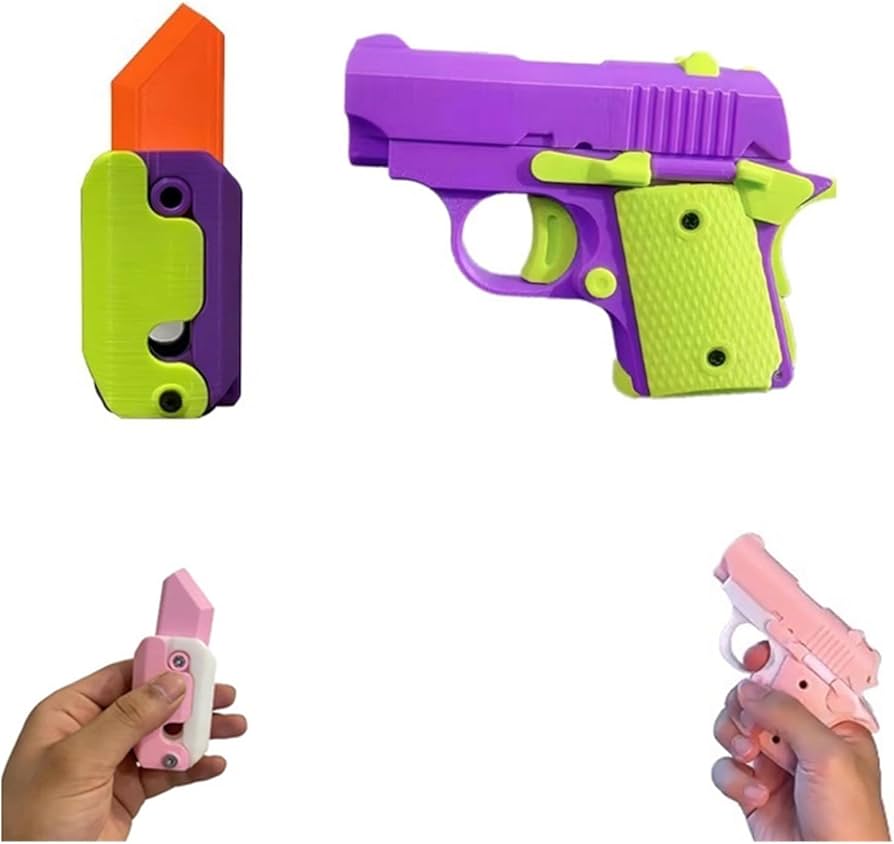 Amazon.co.jp: 3D プリント フィジェット トイ ナイフ、フィジェット