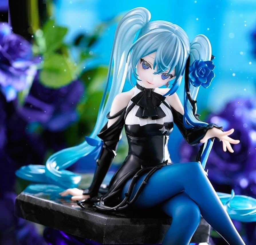 Amazon.co.jp: 初音*ミク 青薔薇 フィギュア ぬーどるストッパー