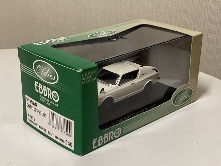Amazon | EBBRO エブロ 1/43 日産チェリークーペ X-1 ミニカー