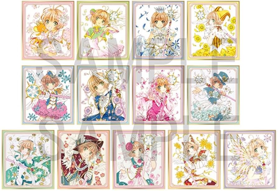 Amazon.co.jp: カードキャプターさくら ミニ色紙コレクション