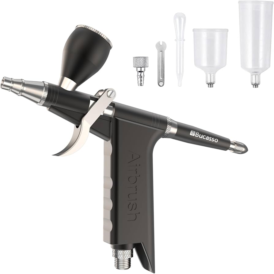 Amazon.co.jp: 2023年新型 エアブラシ トリガー式 0.3mm Bucasso